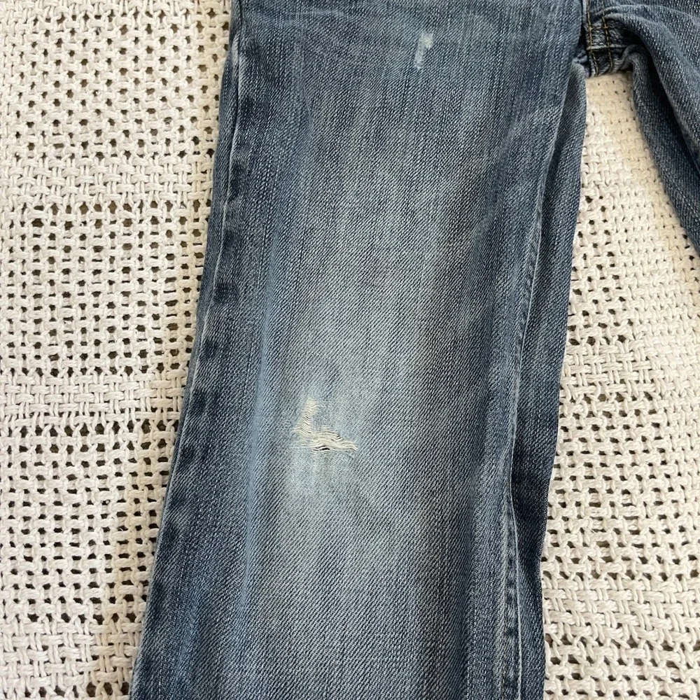 Polo Ralph Lauren Boys Distressed Jeans Size 5 Denim Adjustable Waist